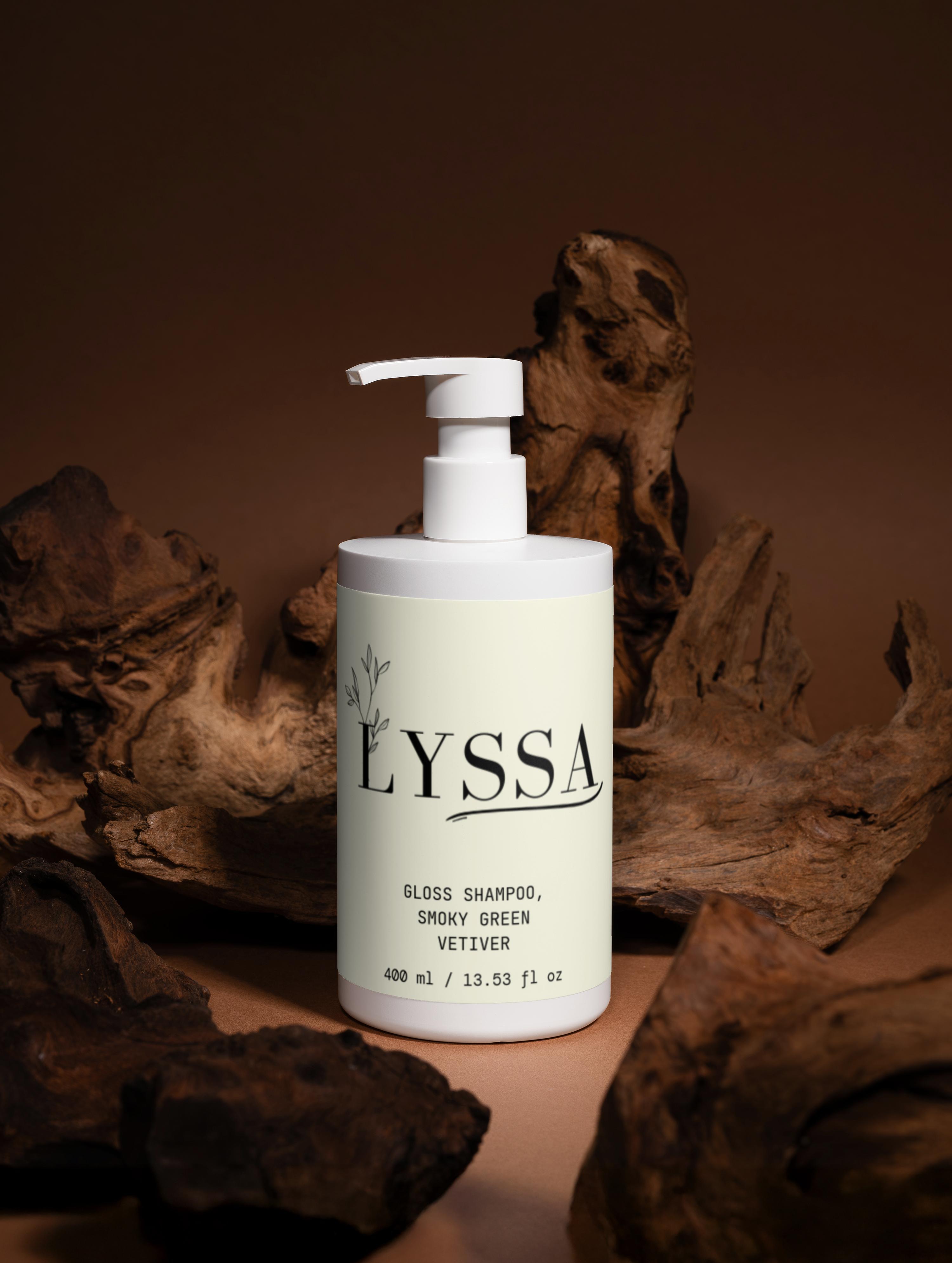 Gloss Shampoo, Smoky Green Vetiver